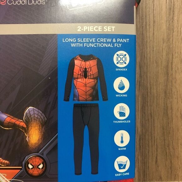 Spiderman Climate Right Warm Underwear Set - Picture 3 of 5